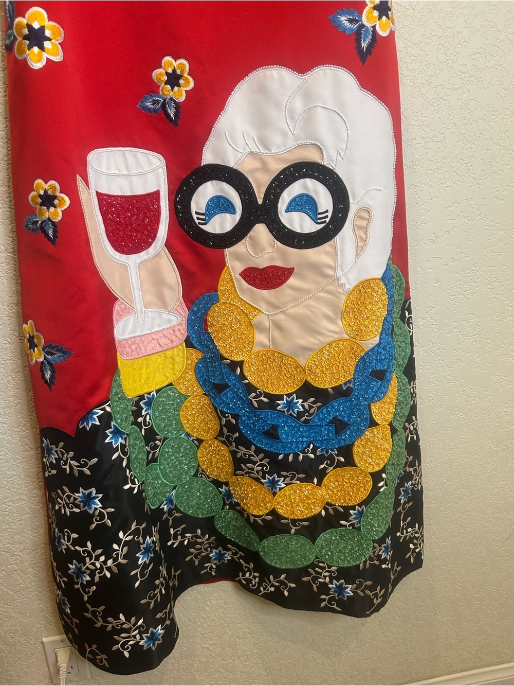 Collectors Alice + Olivia Iris Apfel embellished skirt - Picture 4 of 5
